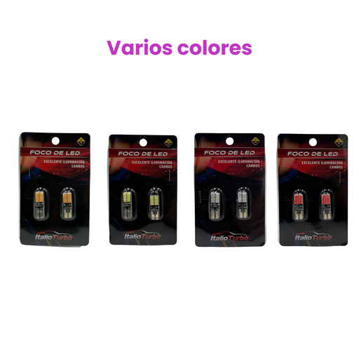 T10 con 24 LED y canbus 
