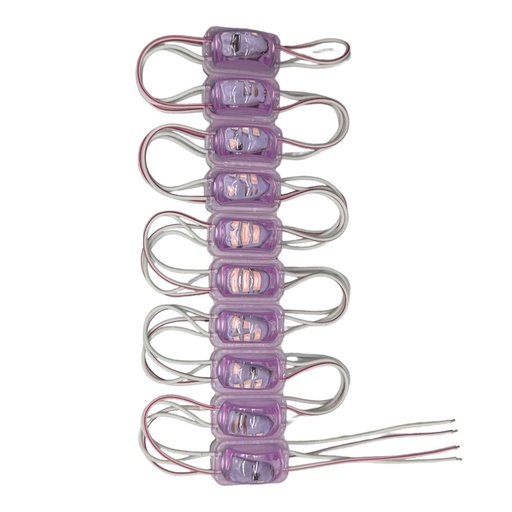 Módulo LED con lupa en varios colores tira de 20 piezas