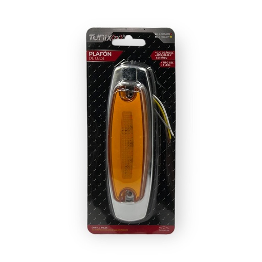 [LA-POG4PY] Plafón ámbar LED GLO tipo Peter Bilt 