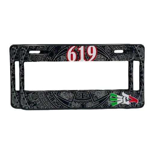 [FLEXI-619] Portaplaca flexible México 619