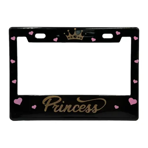 [PPM-PRINCESS] Portaplaca flexible para moto Princess