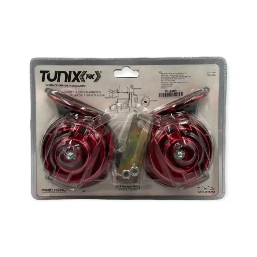 [CL-160R] Bocina de caracol rojo