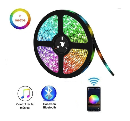 [FOLR003] Tira LED 5 metros con aplicación Bluetooth
