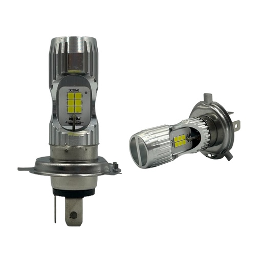 [RS-FDEL-5051W] Foco H4 de 12 LED'S luz blanca (pieza)