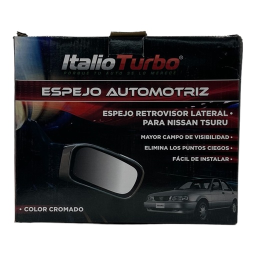 Espejo para Tsuru 3 color negro importado