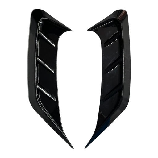 [TALAT2BLACK] Toma de aire lateral universal set 2 piezas