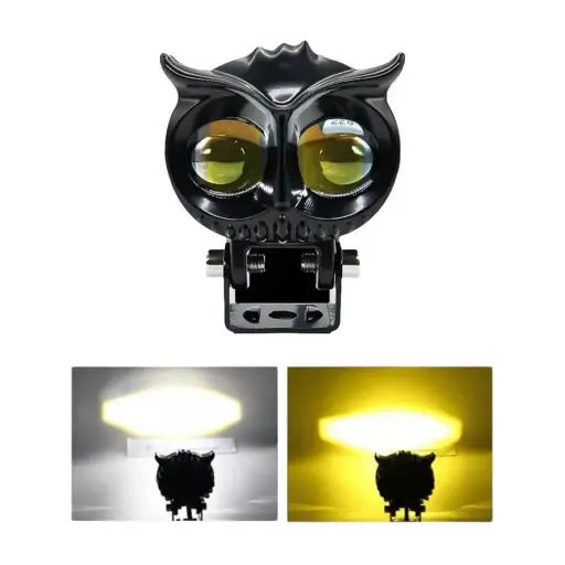 [FA-LHBL2CY] Faro LED tipo buho bicolor blanco/ámbar