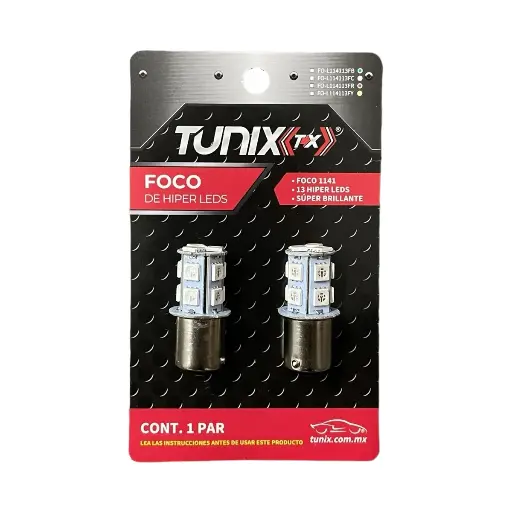 Foco 1141 de un polo patas parejas con 13 hyperled 