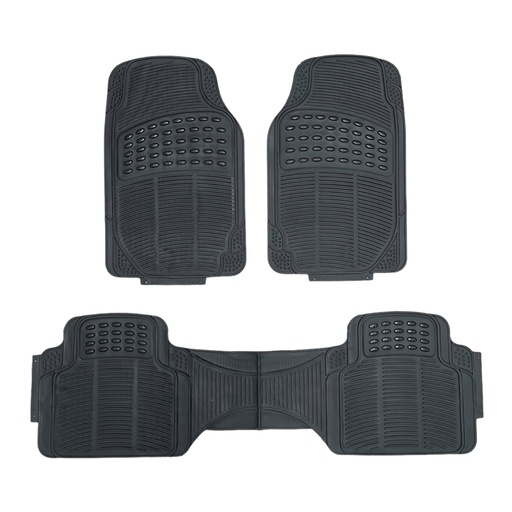 [TAM212BK-TFI] Tapete de 3 pieza delgado negro para uso rudo