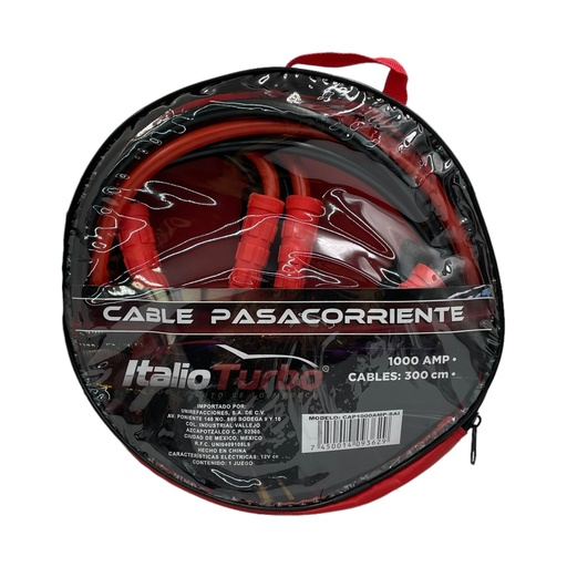 [CAP1000AMP-SAI/CAB-3010] Cable pasa corriente 1000 AMP