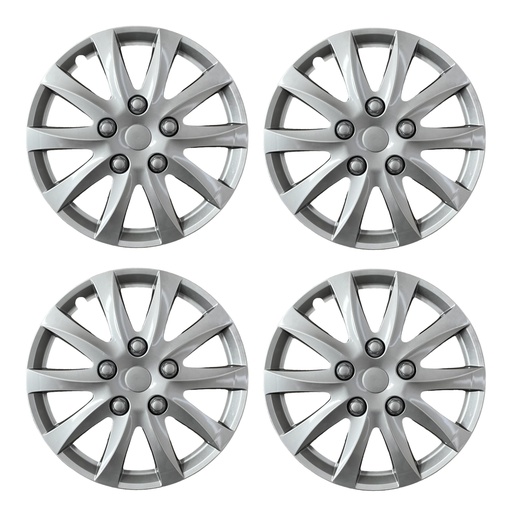 [T-XU4014] Tapón de rin gris 14