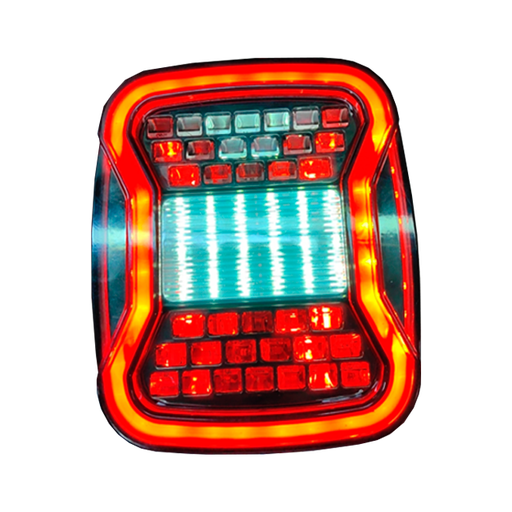 [PLA6705-RJE] Plafón multivoltaje calavera tipo Sahara con funciones y mica humo