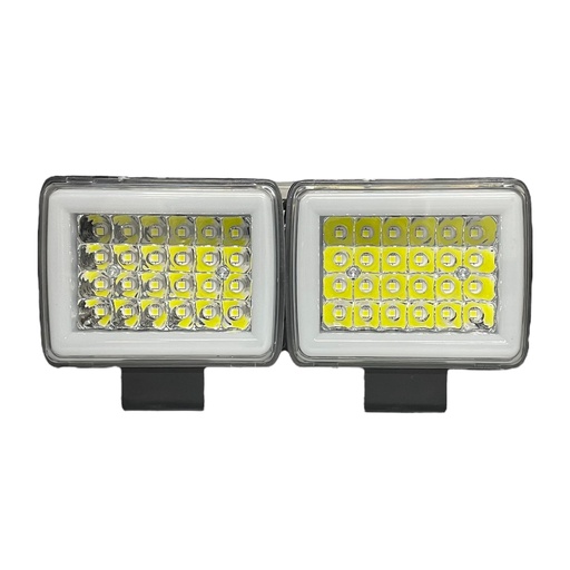 [FA-LHG246CB] Faro con 24 LED y aro GLO azul