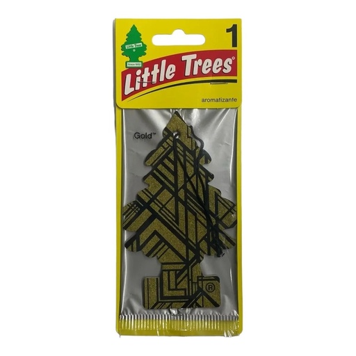 [U1P-10210-MEXI]  Aromatizante de pino Little Three Gold Edicion limitada