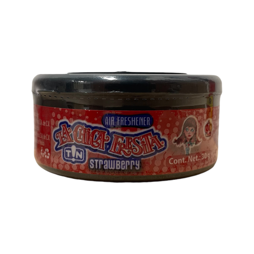 [CV0642-XE2] Aromatizante Chica Fresa tin aroma Fresa