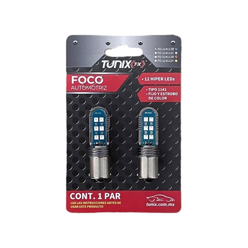 Foco de un polo 1141 con 12 hiperled