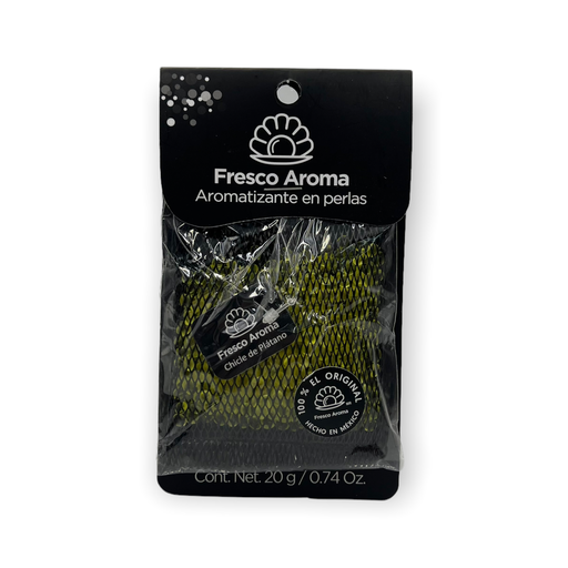 [FRESCOAT-PLATANO] Aromatizante en perlas chicle platano