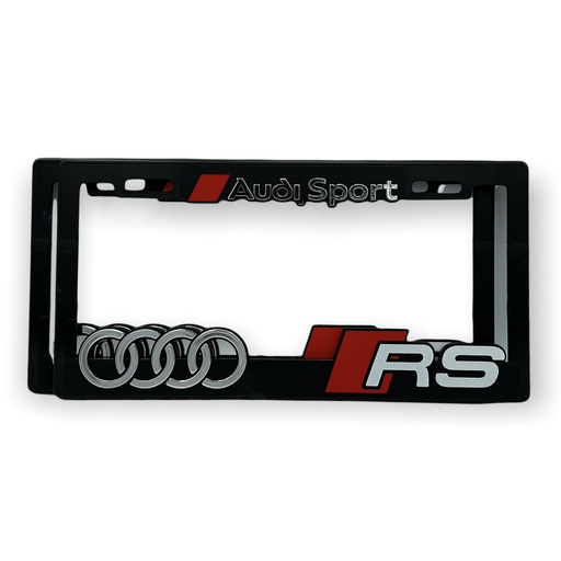 [PRE-AUDI] Portaplaca premium Audi