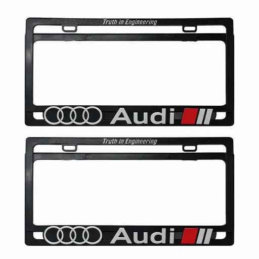 [PRE-AUDI] Portaplaca premium Audi