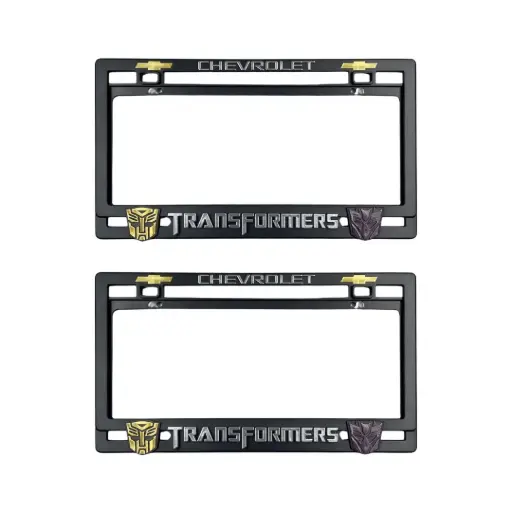 [PRE-CHEVROLET2] Portaplaca premium Chevrolet Transformers