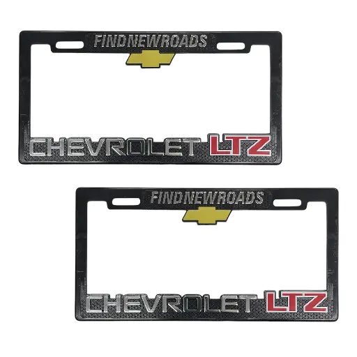 [PRE-CHEVROLET6] Portaplaca premium Chevrolet LTZ