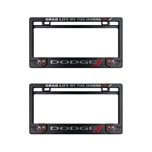 [PRE-DDG] Portaplaca premium Dodge