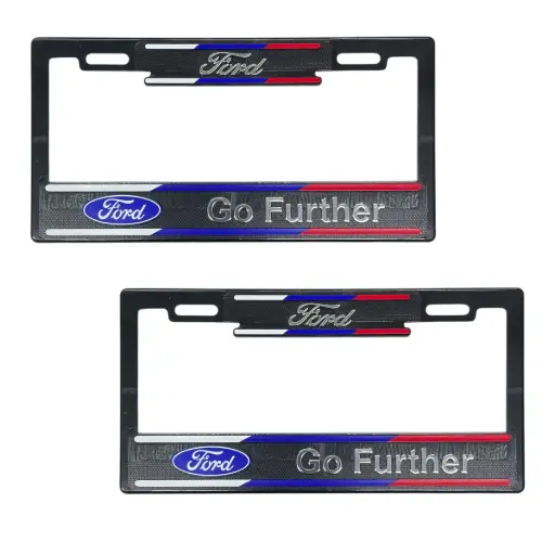 [PRE-FORD3] Portaplaca premium Ford