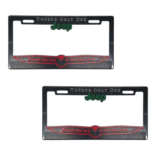 [PRE-JEEP] Portaplaca premium Jeep