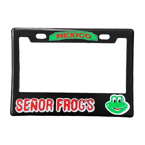 [PPM-FROGSM] Portaplaca para motocicleta Sr Frogs