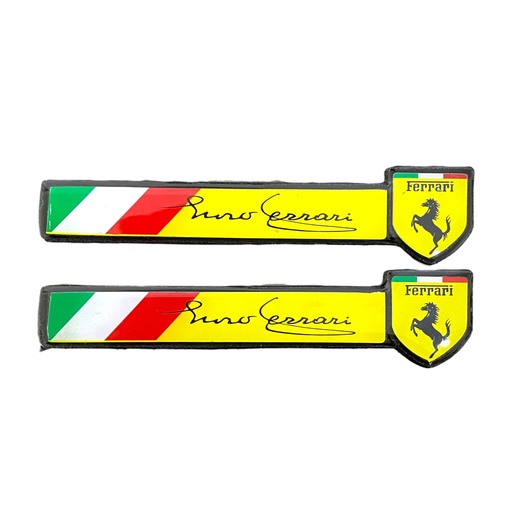 [MBL-SC-FERI] Emblema para salpicadera con escudo Ferrari 