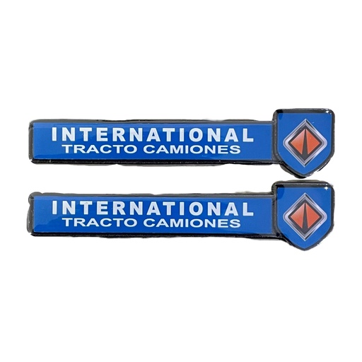 [MBL-SC-INTER] Emblema para salpicadera con escudo International