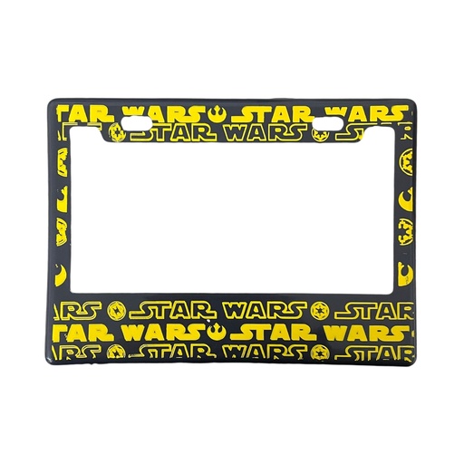 [PPM-STARWARS] Portaplaca para motocicleta Star Wars 