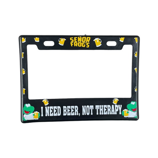 [PPM-SÑFROGS] Portaplaca para moto Sr frogs Beer