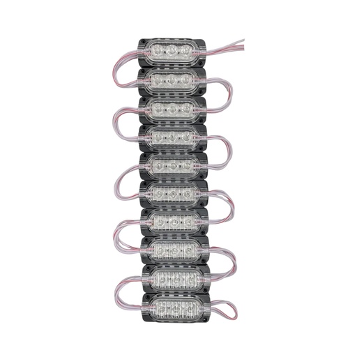 [LA-CH1013RGB] Modulo tipo chip de 3 LED RGB (Tira con 20 piezas)