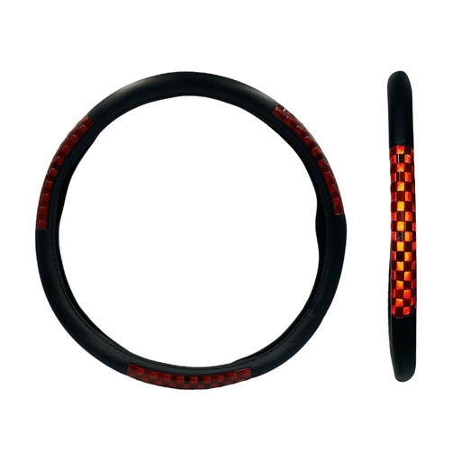 [FVO04XXLBR-TFI] Funda cubrevolante reflejante para camion rojo