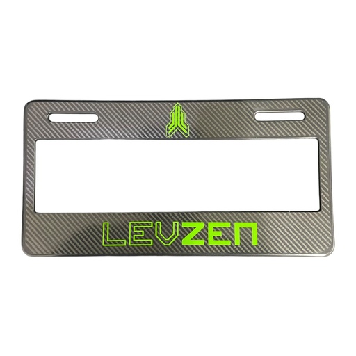 [FLEXI-LEVZENFBR] Portaplaca flexible Levzen Fibra