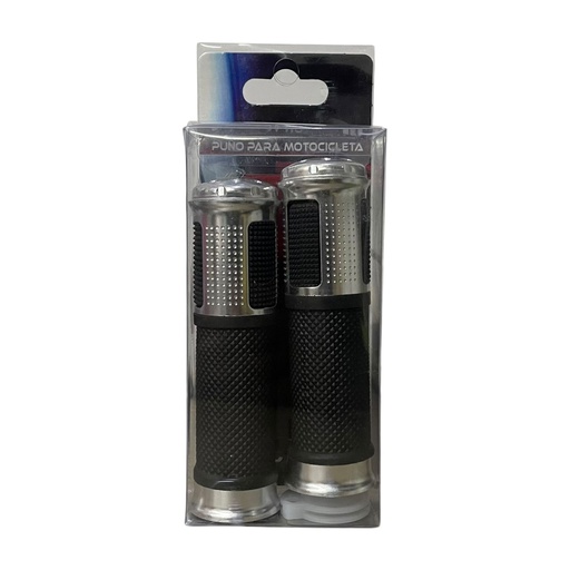 [PMC001SL-SAI] Puño para motocicleta deportivo plata