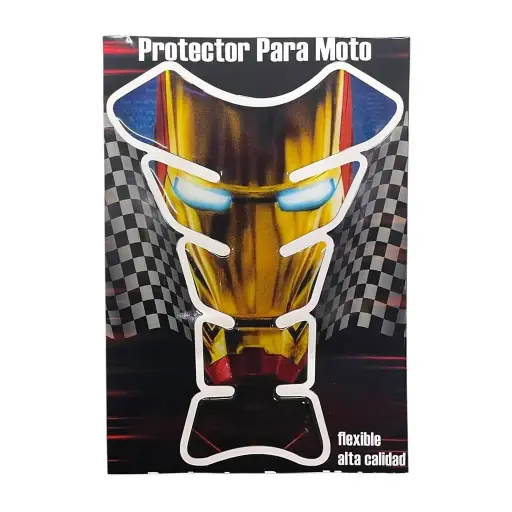 [CB-PM-IRON] Cubretanque para moto Iron Man