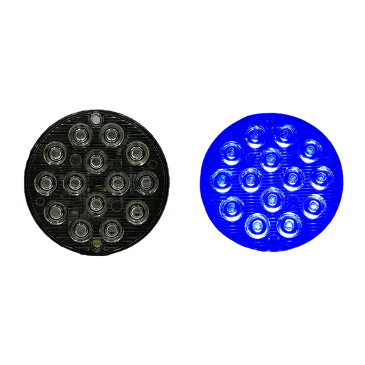 [COD14LED/BLUE] Estrobo redondo LED universal con 14 LED azul