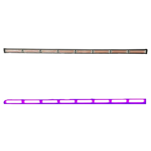 [RL8P-N032/PURPLE] Barra LED morado alta intensidad de 8 módulos COB 