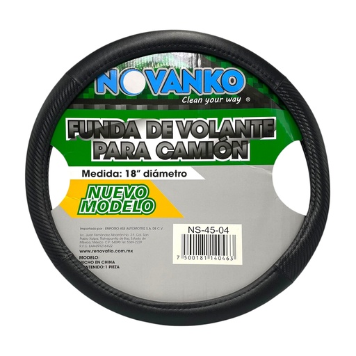 [NS-45-04/BLACK] Funda cubrevolante para camión de 18"