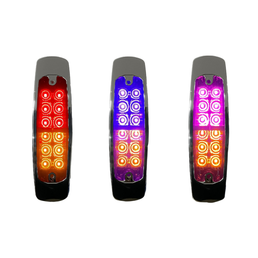 Plafón lateral de 12 LED 