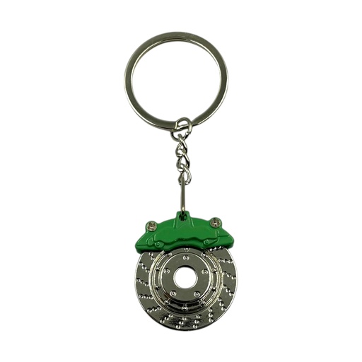 [LLAV/02/GREEN] Llavero de disco verde
