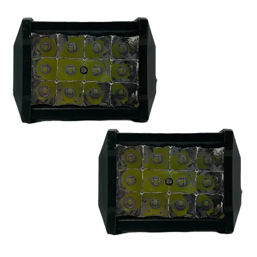 [FL51/BLACK/STR/WH] Faro LED luz blanca