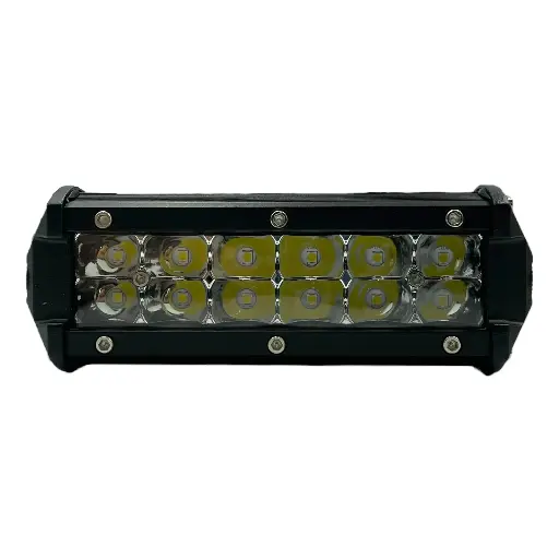 [XK18/WH] Faro LED de alta intensidad luz blanca rectangular 12/24V