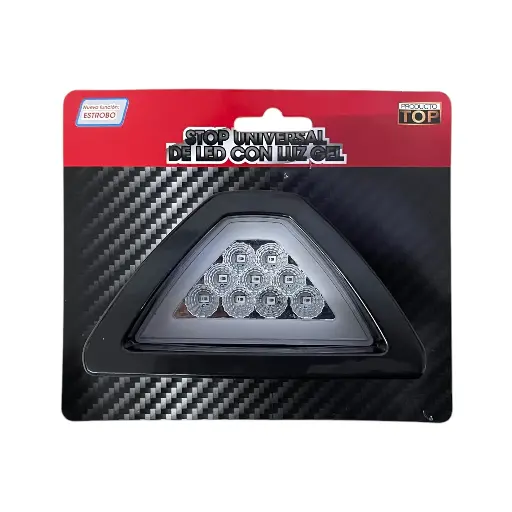 [STOP/GELAMBER/REDLED] Stop para moto ámbar y rojo con 9 LED + GLO