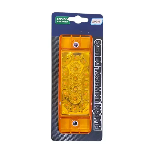 [MULT/6516/STR/AM] Plafon lateral ámbar de 16 LED