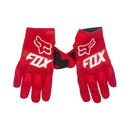 [GLOVESFRED] Guantes rojos tipo fox unitalla