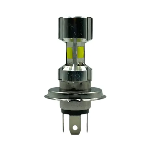 [RS-FDEL-5024S-W]  Foco H4 de 3 caras carcasa plata