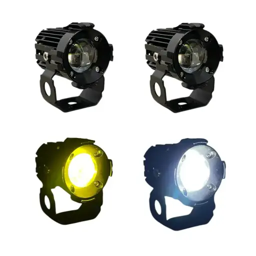 [DJ715PRE] Faro Titan Pro bicolor (ámbar/blanco)